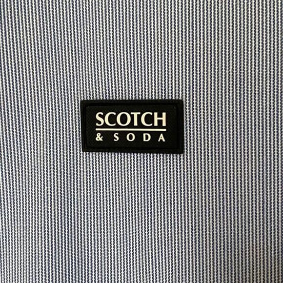 NWOT SCOTCH & SODA Lightweight Zip-Through Men's Jacket Striped Casual sz. L - Picture 9 of 9